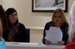 Emma Rafferty and Beverley Cousins